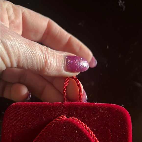 Vintage Red Velvet Prayer Plaque - Picture 3 of 4